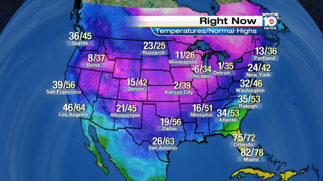 WOW SFLO check out this national map of current temperatures  we are the only area above average. https://t.co/IL3tEeI0g0