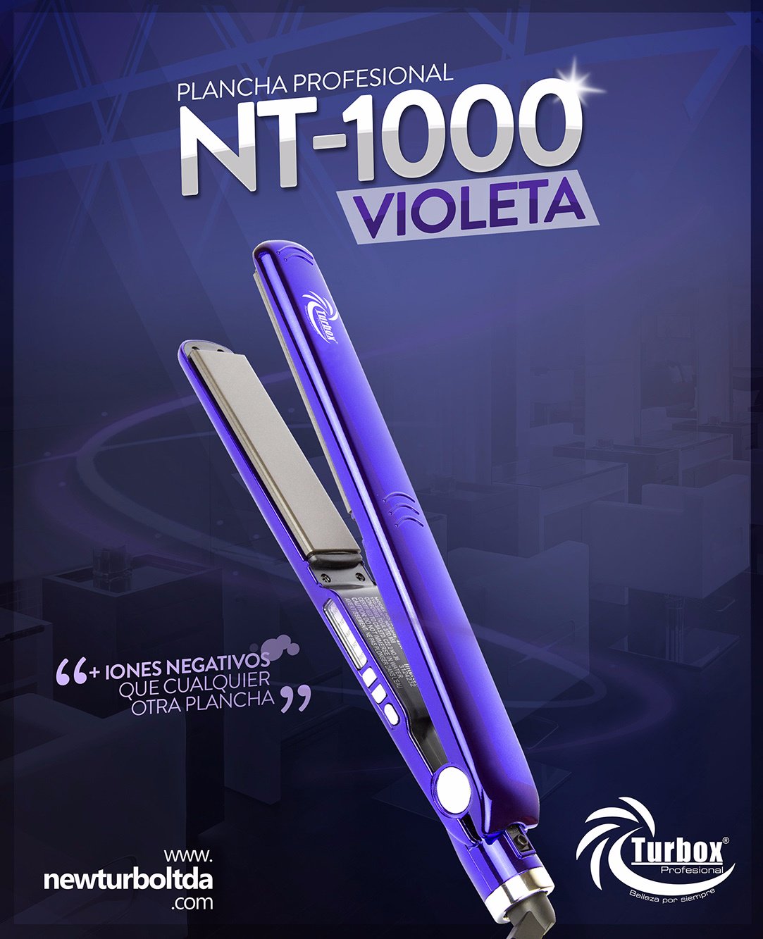 Plancha new turbox profesional 450f sale