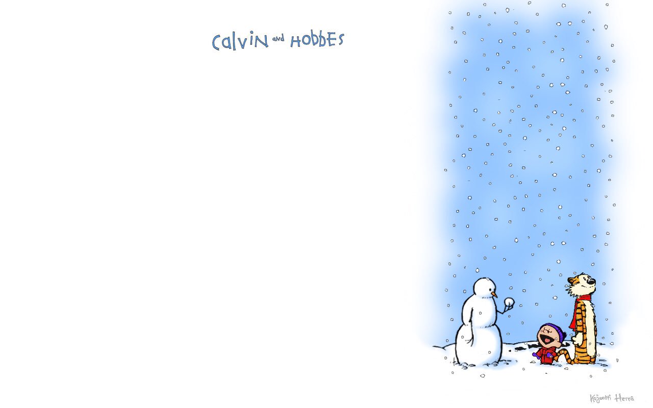 Calvin and Hobbes on Twitter 