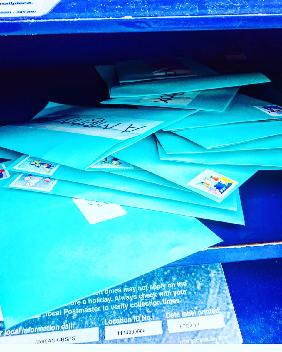 LassMighty's tweet photo. Into the mail they go! 🎶🎶
#USPS #AMightyNecklace #mightygirls #mighty #empower #power #confidence #strength #AMightybox #girlpower #she https://t.co/0WJdAk4nmq