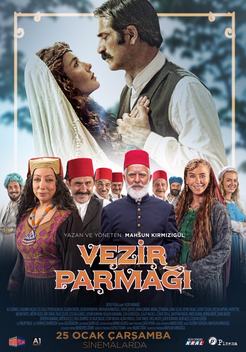 Bakışların aşka dönüştüğü bir hikaye... #VezirParmağı 25 Ocak Çarşamba sinemalarda!