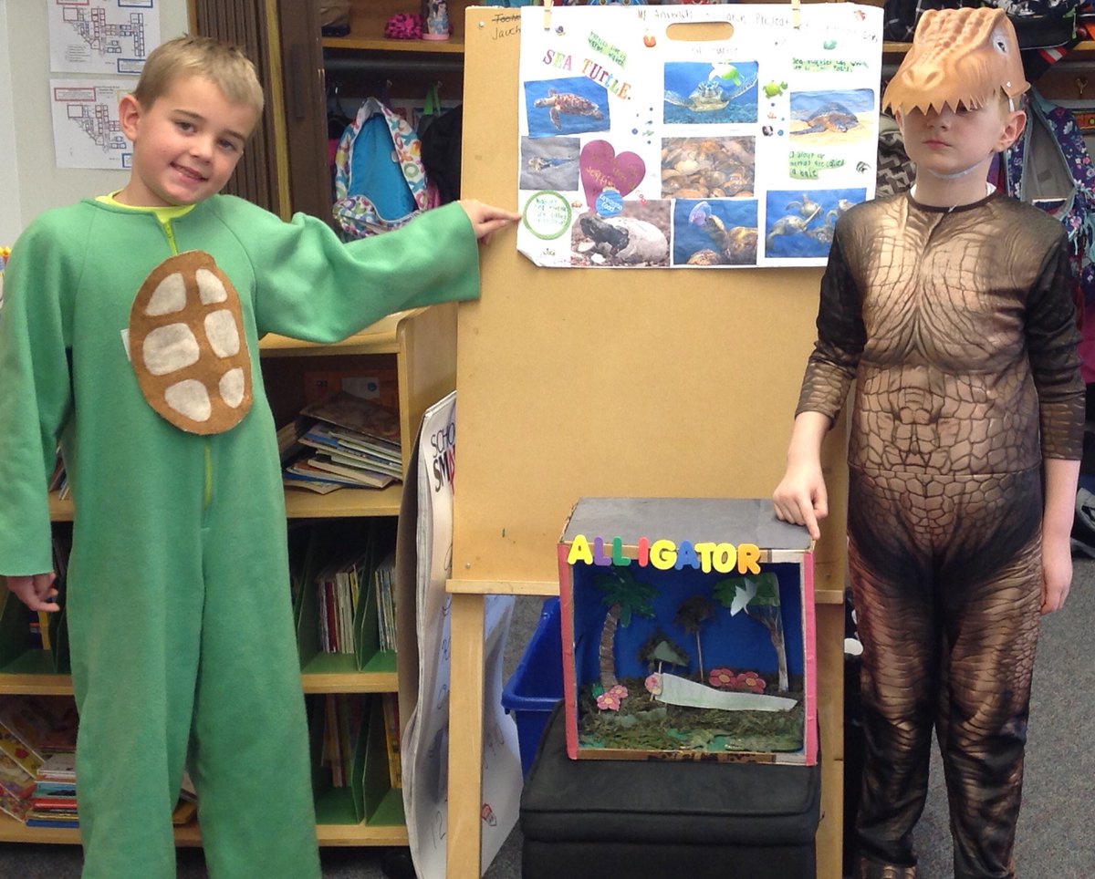 LakehurstSchool's tweet photo. Mrs. Jauch's students presenting on their animal research projects. https://t.co/nRbhGDbcYV