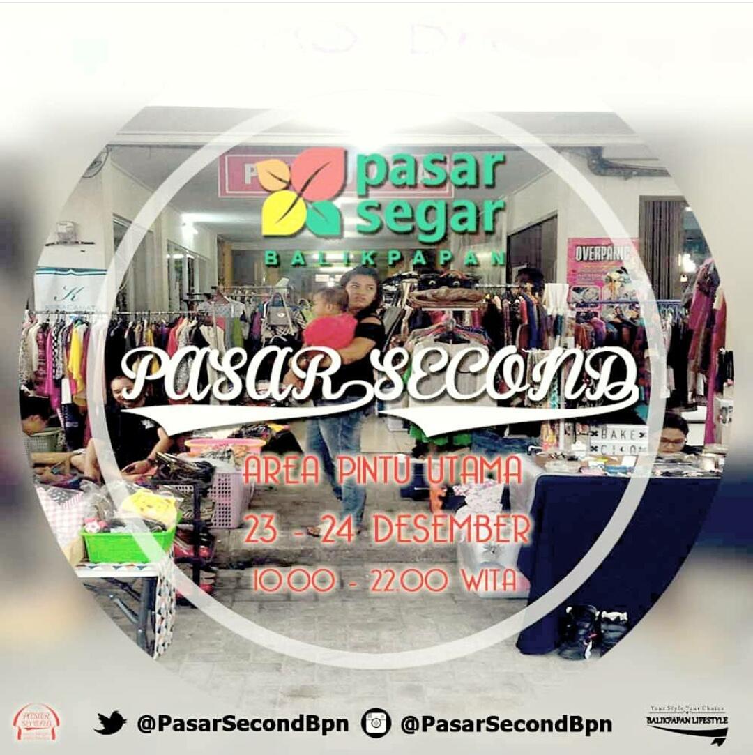 BalikpapanTL's tweet photo. #TLEvent 23 - 24 Desember, borong yuk barang second kualitas masih ok di @PasarSecondBPN buka mulai jam 10 pagi https://t.co/yRwmaBvNzF
