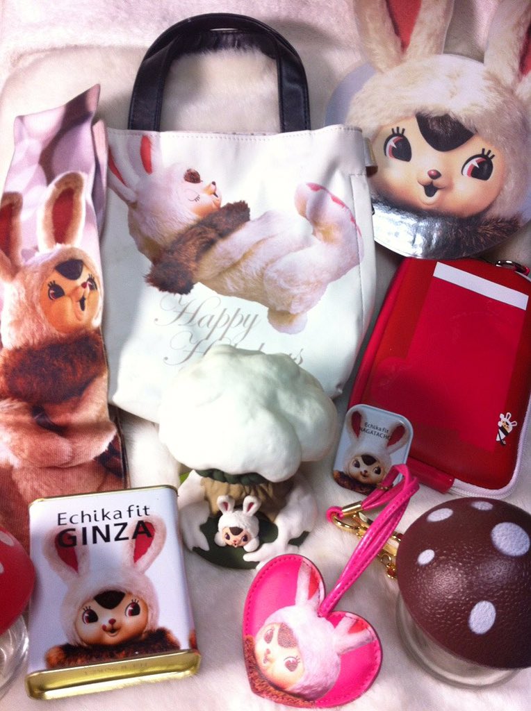 エチカちゃんとは東京メトロのキャラクター。BABIがこよなく愛する