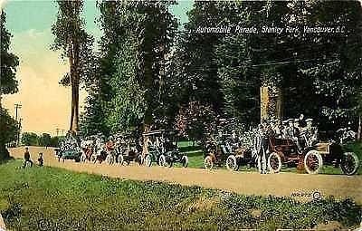 AntiquePostcard's tweet photo. Vancouver British Columbia Canada 1912 Stanley Park Automobile Parade Postcard
#vancouver #1912 #oldcars #vintagepostcard #moodyspostcards https://t.co/0O2TT74cx2