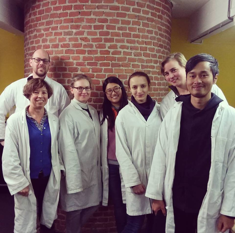 Also outside the lab we have fun in lab coats <a href="/PuzzleEscape/">Puzzle Escaperooms</a> ... We nearly made it