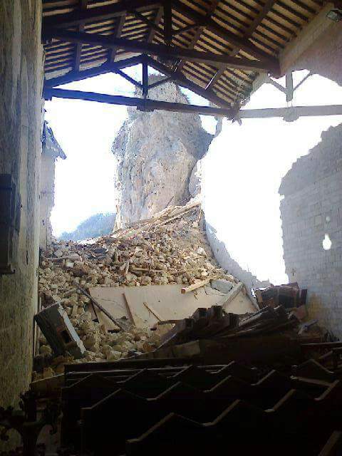 Abbazia di Sant'Eutizio. #Preci #nondimentichiamo #abbaziadisanteutizio #Terremoto #terremotocentroitalia #forza #aiuto