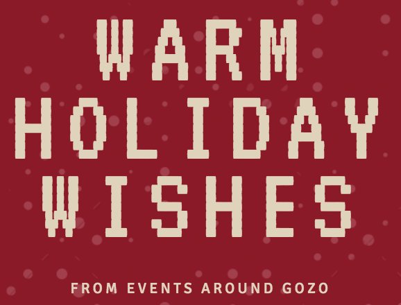 Happy Holidays from Events Around Gozo