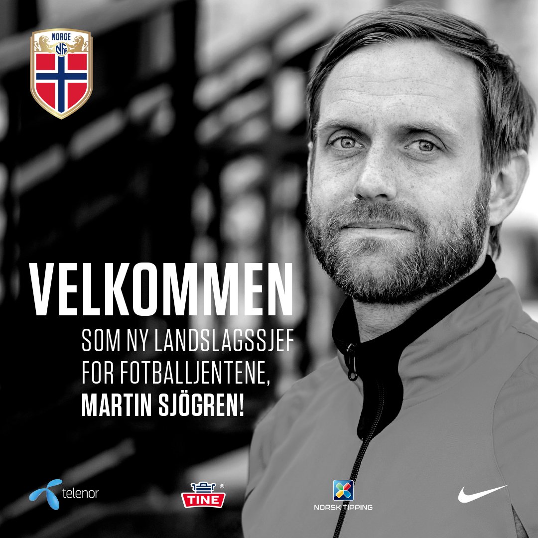 nff_info's tweet photo. Vi ønsker vår nye landslagssjef velkommen! #fotballjentene https://t.co/l7wiMnq3YF