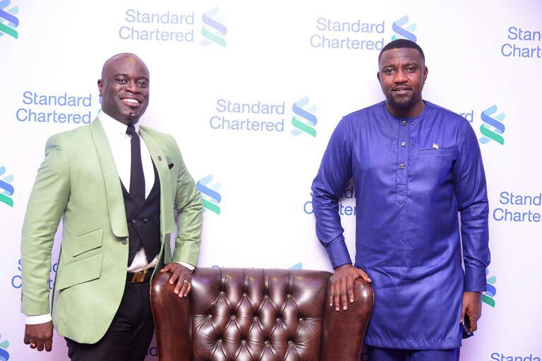 brandflowgh's tweet photo. Meet @johndumelo1 @ the standard chartered bank 120 years anniversary client dinner https://t.co/AmaEePvAHM