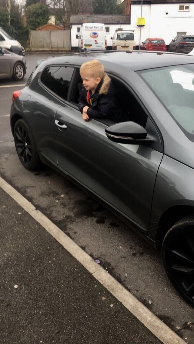 Lyons94_'s tweet photo. Can't take him anywhere without him trying to chat to girls ... https://t.co/G5ylrnPKN2