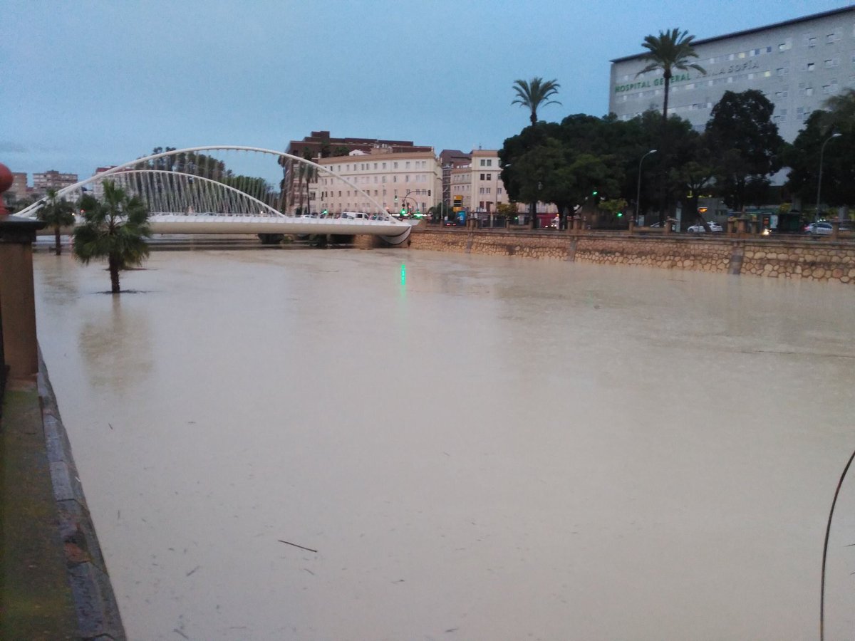 OTriunfoFans's tweet photo. ÚLTIMA HORA | Comienza a subir el caudal del #RioSegura a su paso por #Murcia https://t.co/ZByECLTKWn
