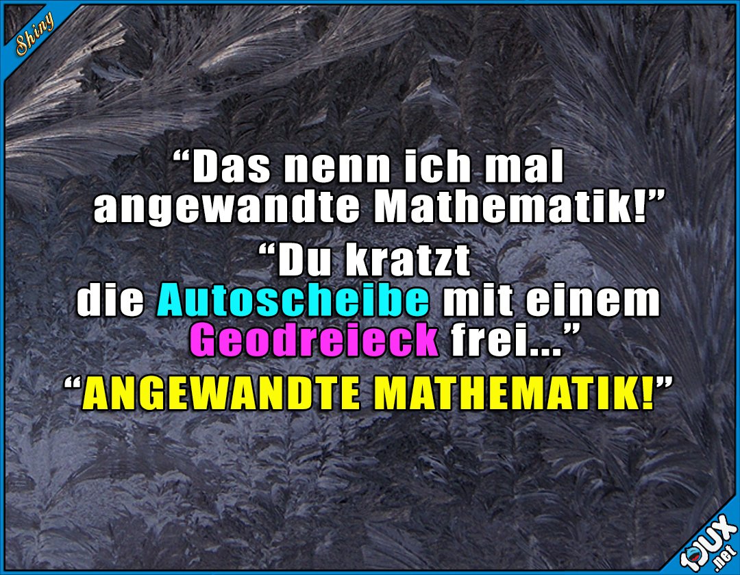 Lustig mathe sprüche Lustige Mathe