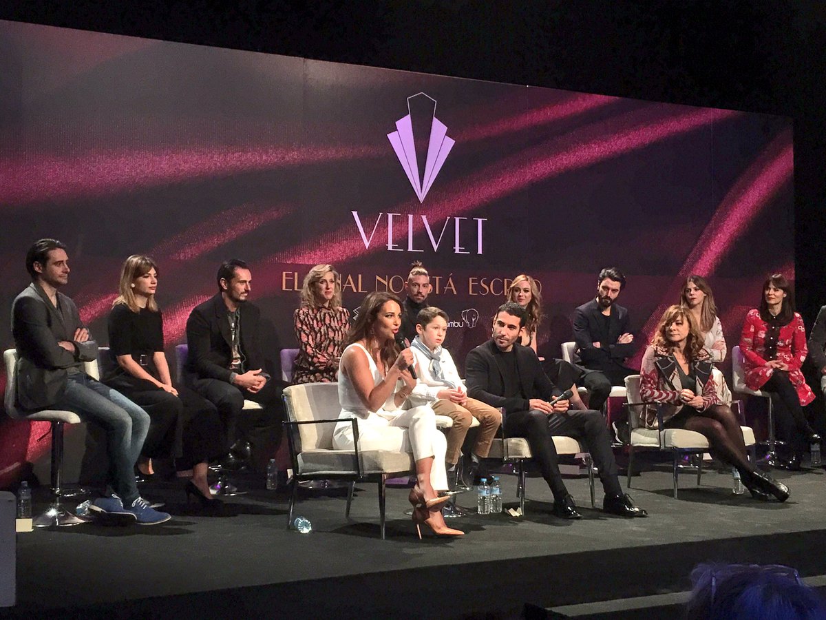 VelvetOficial's tweet photo. Paula Echevarría: "Tanto despliegue para el desenlace de #Velvet 'me pone'. Estoy muy agradecida por este regalo" https://t.co/FZBc01djrJ