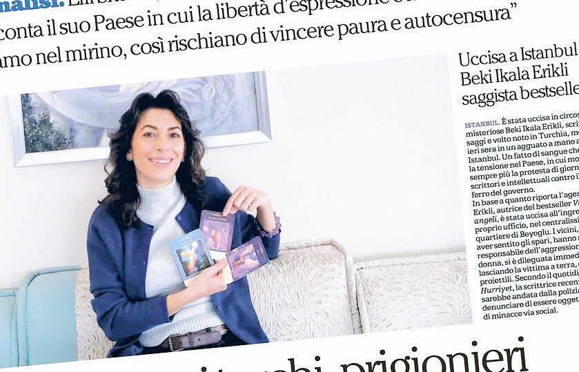 TempodiLibri's tweet photo. Uccisa la scrittrice turca Beki Ikala Erikli. #FreeAsliErdogan a voce alta #12gennaio #tempodilibri #turchia
https://t.co/SWtW1WxXGa https://t.co/tXAmvi44Yl