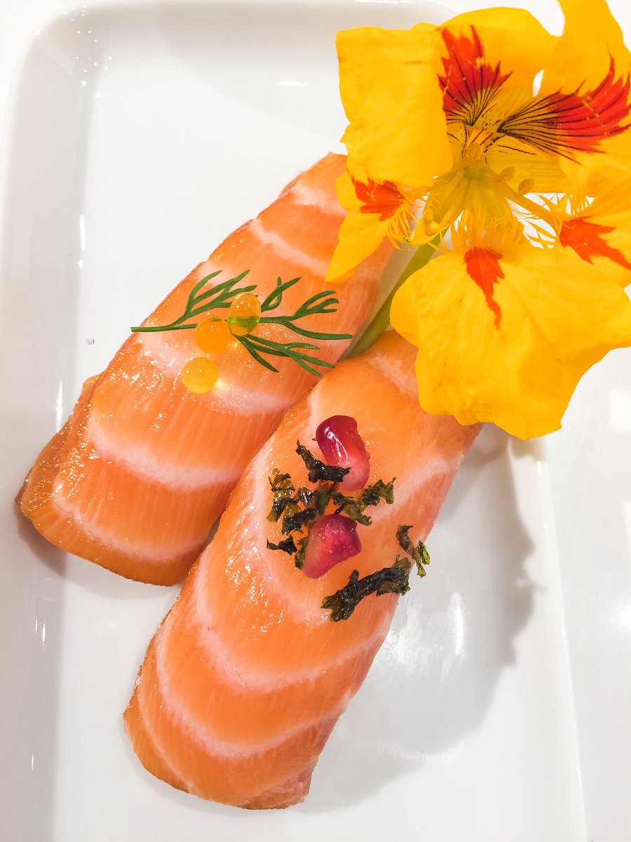 Sushi saumon revisité #sushi #food #foodporn
