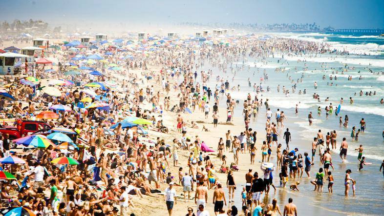 Omfg just look at this. Disgusting. It must smell like a Shania Twain concert down there. How dare people go to the beach at the same time.