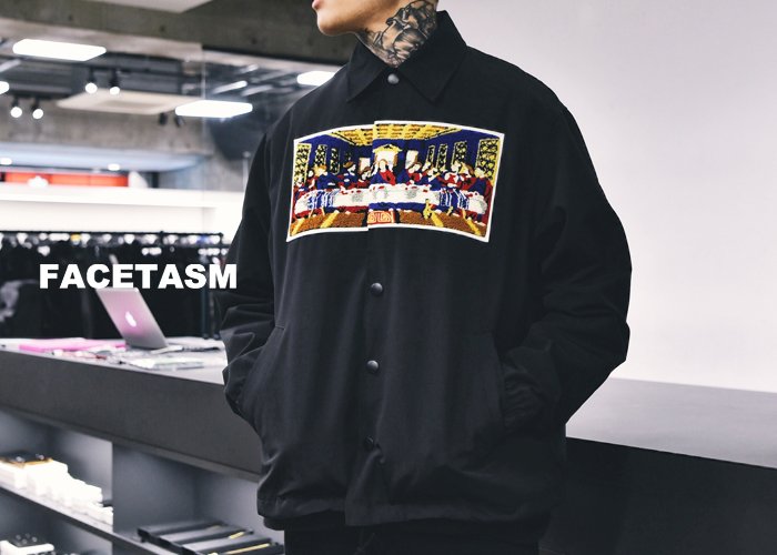 雑誌で紹介された ファセッタズム FACETASM コーチジャケット veme.fi
