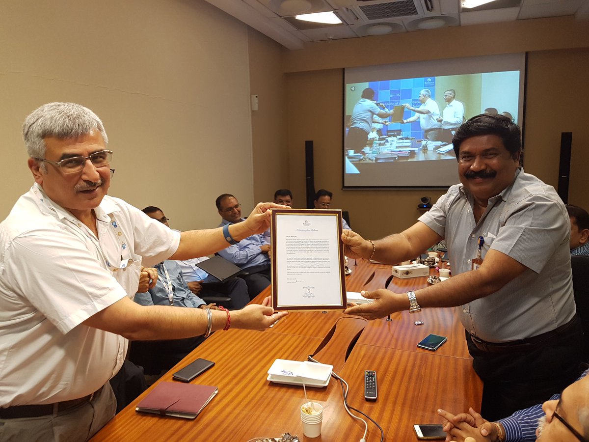 nishant_prk's tweet photo. Another stalwart completes 5 years at #ril. Sanjeev Nair. https://t.co/L23pGqU9EM
