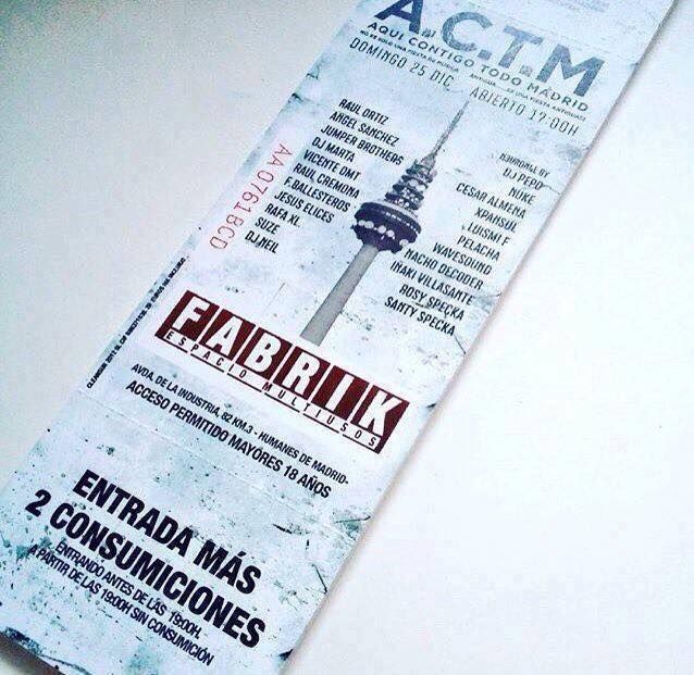 fabrikdiscoteca's tweet photo. Alguien quiere ACTM gratis ?? 
"RT" !! https://t.co/DoCAgLIhhF