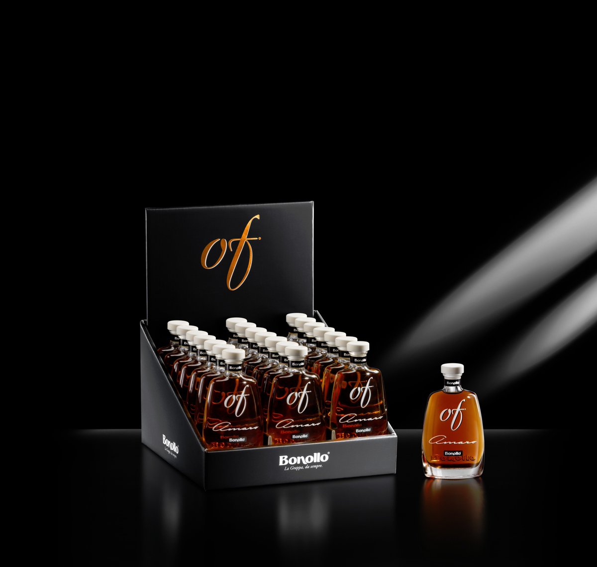 BonolloGrappaOf's tweet photo. L'edizione da 5cl di Of Amaro, l’unico amaro con grappa Of Amarone Barrique, è un concentrato di intensità e classe!
#OfBonollo #MadeinItaly https://t.co/871GUY7WiB