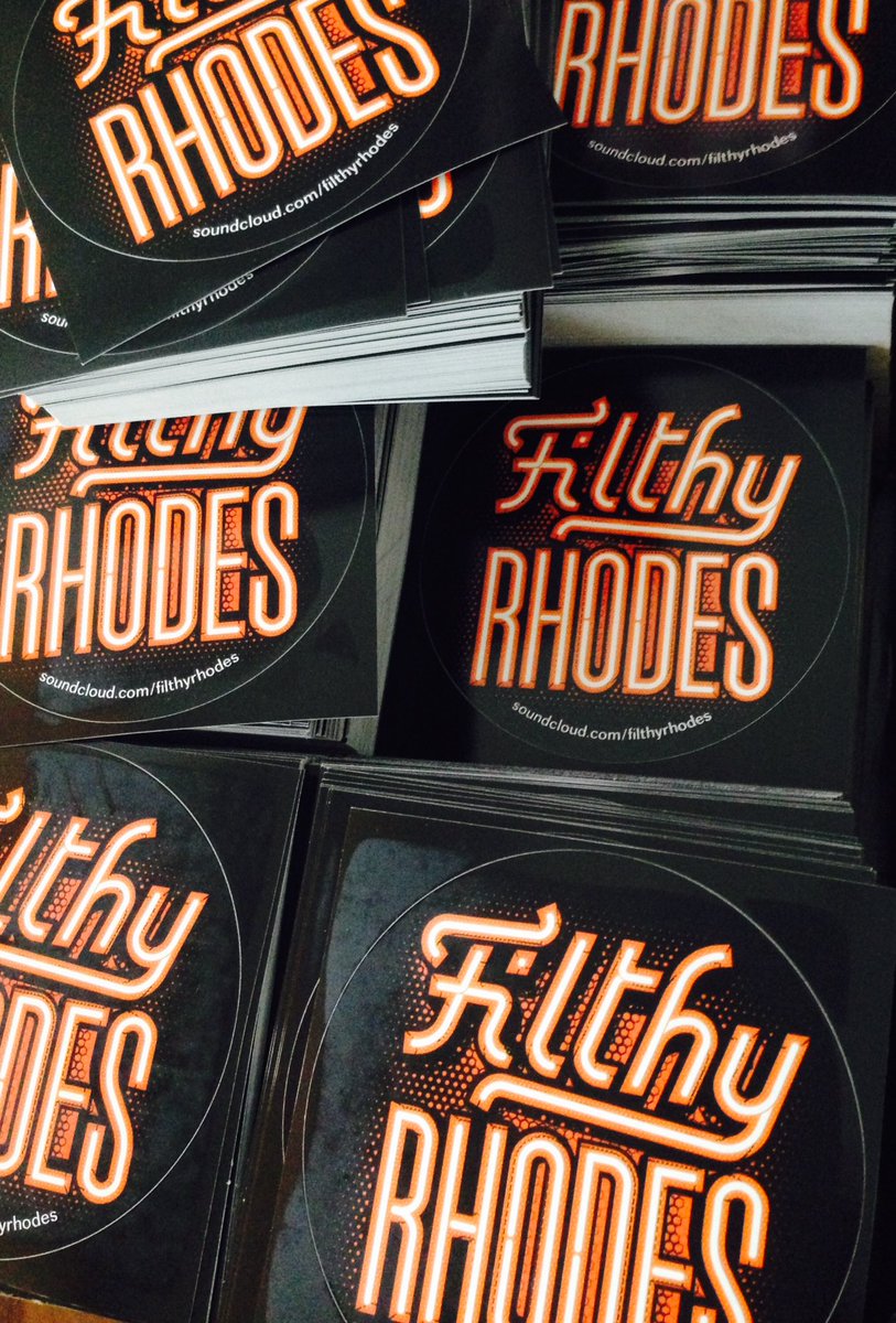 filthyrhodes's tweet photo. New amazing, awesome, fantastic, outstanding logo designed by @khaapins is now on stickers! #BoomLikeFyah™ https://t.co/oSKd74Kr8n