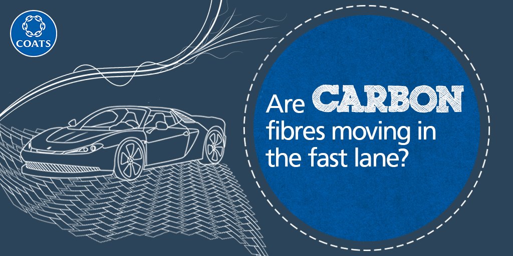 CoatsGroup's tweet photo. It's predicted the automotive industry could demand high volumes of carbon fibre by 2022 https://t.co/nbm3ywSy1f. #ThreadsOfThought https://t.co/9FljVIc7tg