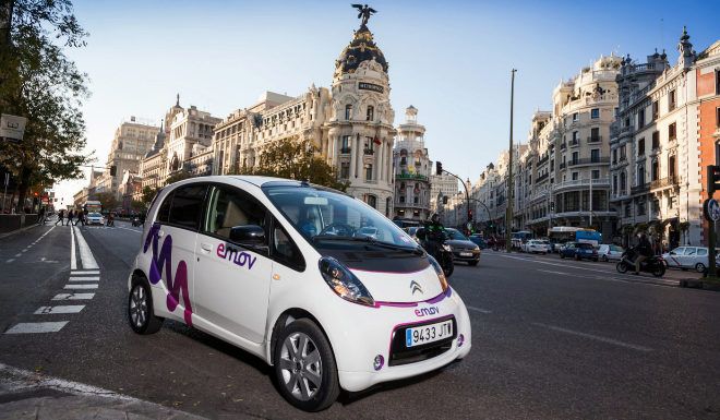 eMov, el 'car sharing' rival de Car2Go en Madrid, ya está operativo buff.ly/2h2OHIV