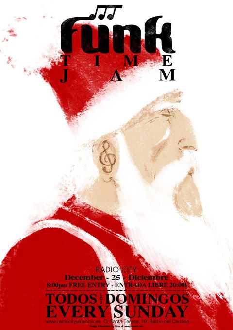 RadioCityValenc's tweet photo. ¡Quema las calorías de la comilona de Navidad en el #FunkTime de @RadioCityValenc! El domingo a las 19:30h #FunkValencia #ConciertosValencia https://t.co/dIv6bhhswg