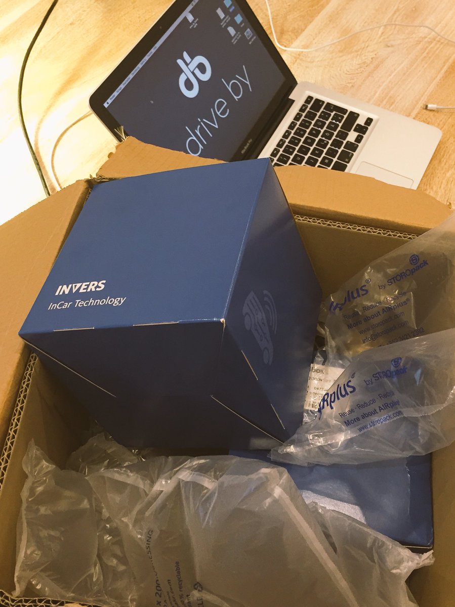 MILESmobility's tweet image. Ein schönes Weihnachtsgeschenk von @InversMobility ist heute eingetroffen! #InCarTechnology #Xmaspresent