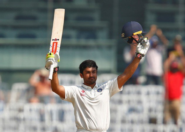 Akki21j's tweet photo. A brilliantly paced knock by a really talented young batsman! Congratulations @karun126 on a truly splendid knock! #INDvENG https://t.co/VU9gaIJNeu