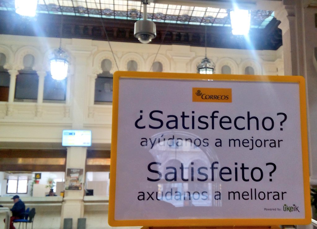 AC_Nogara's tweet photo. En a oficina central de @Correos de Zaragoza tenemos iste cartel en castellano y gallego. Y en aragonés? @welikeik https://t.co/e7lmQccBTZ