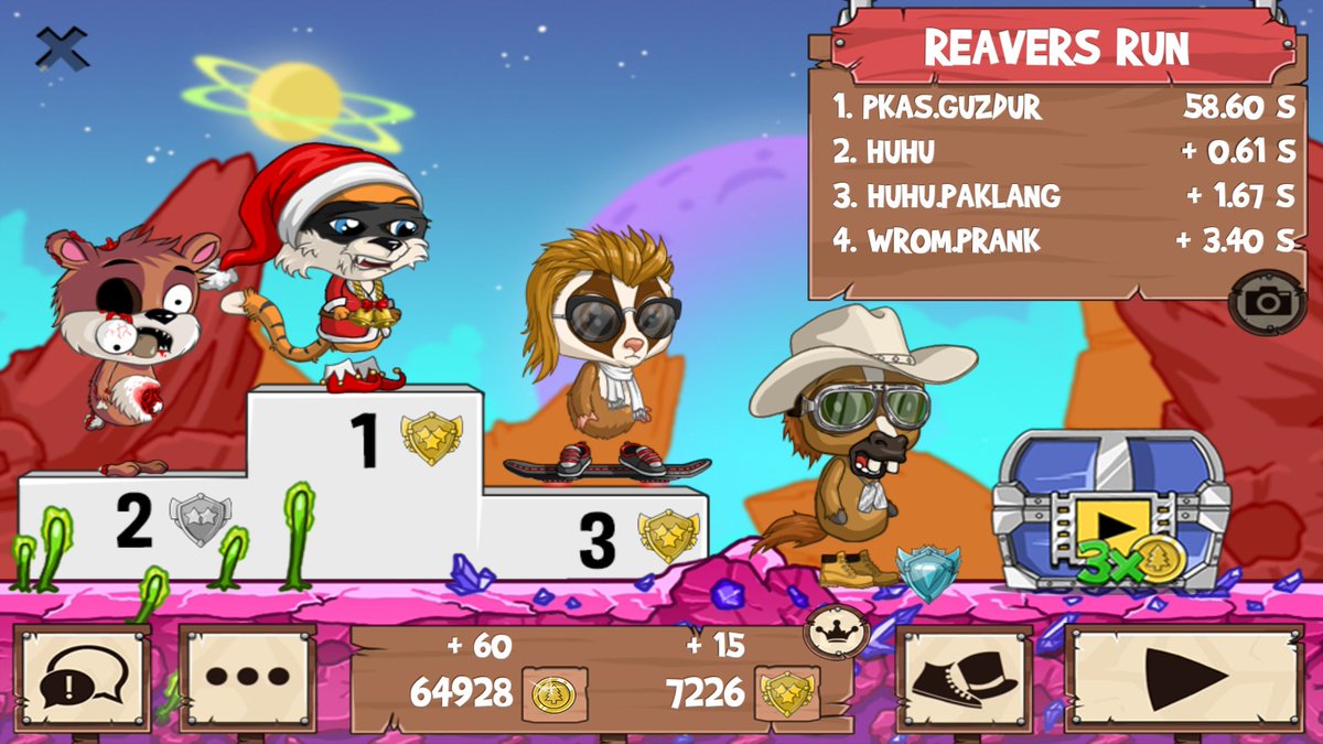 THEGuzdur's tweet photo. Get on my level, son! #funrun2 #huhu #PakLang #PraNk https://t.co/4Hg0gIouKG