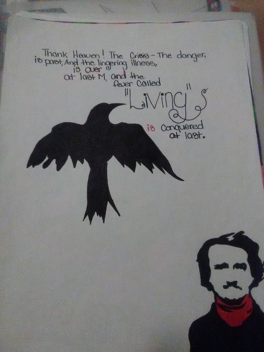 TriceyAutomatic's tweet photo. #art - Edgar A . Poe - https://t.co/GIfCxCweBv via https://t.co/5xlmIF1wOd https://t.co/7WqZJu0bdS