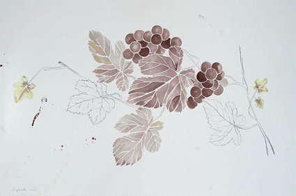 PontedaBoga's tweet image. El #vino como instrumento de #arte, cuadros pintados con vino. #PdBlog ow.ly/M0c6307fN17