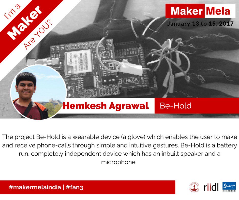 makermelaIndia's tweet photo. Welcoming Our Makers of 2017! Take a peak into their Maker Story on our FB page. #makermelaindia #MakersKeDinAagaye https://t.co/dDsD3OQ0so