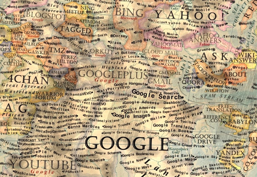 AFL_tweet's tweet photo. #3 Super detailed 'Map of the Internet' by JaySimons compresses the internet to scale suitable for standardised online navigation #MapWeek🌍 https://t.co/GV8t9xXOHv