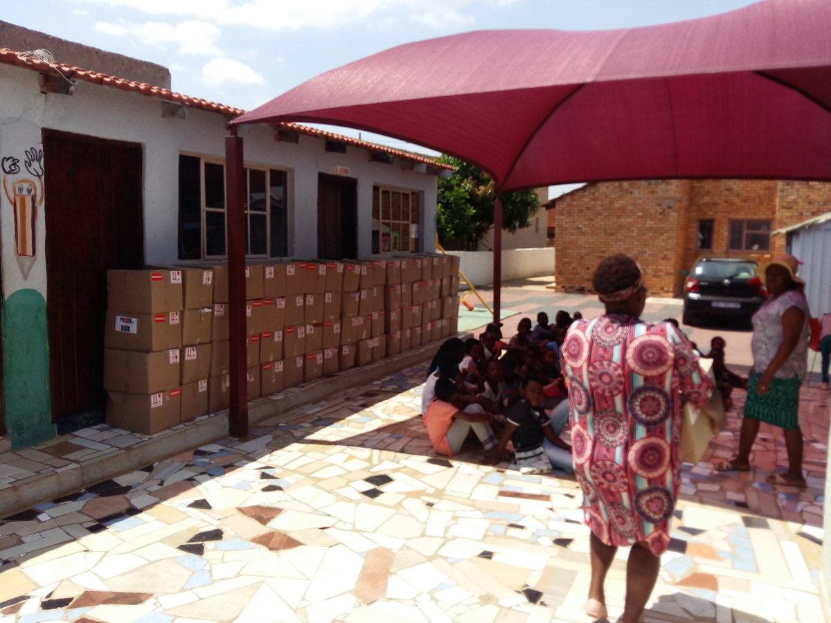 Powerfm987's tweet photo. Thank you to our staff as well for supporting the #POWERBox initiative. Tommorw we head to Soweto #POWERGivesBack https://t.co/m02QqpL41q