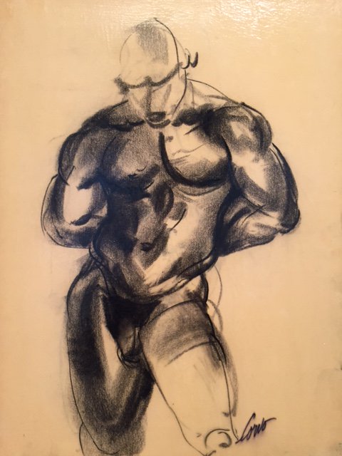 cornostudio's tweet image. Dessin nu masculin, fusain  
18’’ x 24’’ (encadré)
Cornostudio.com
instagram@cornostudio