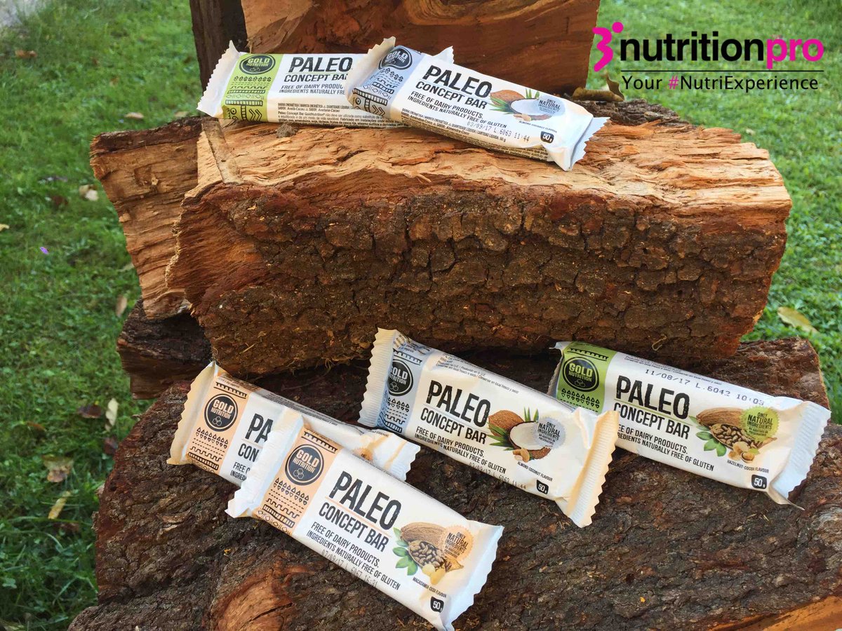 Las barritas energéticas #paleo Concept #GoldNutrition son un tentempié natural perfecto.
3nutritionpro.com/barritas-energ…
#NutriExperience #healthy