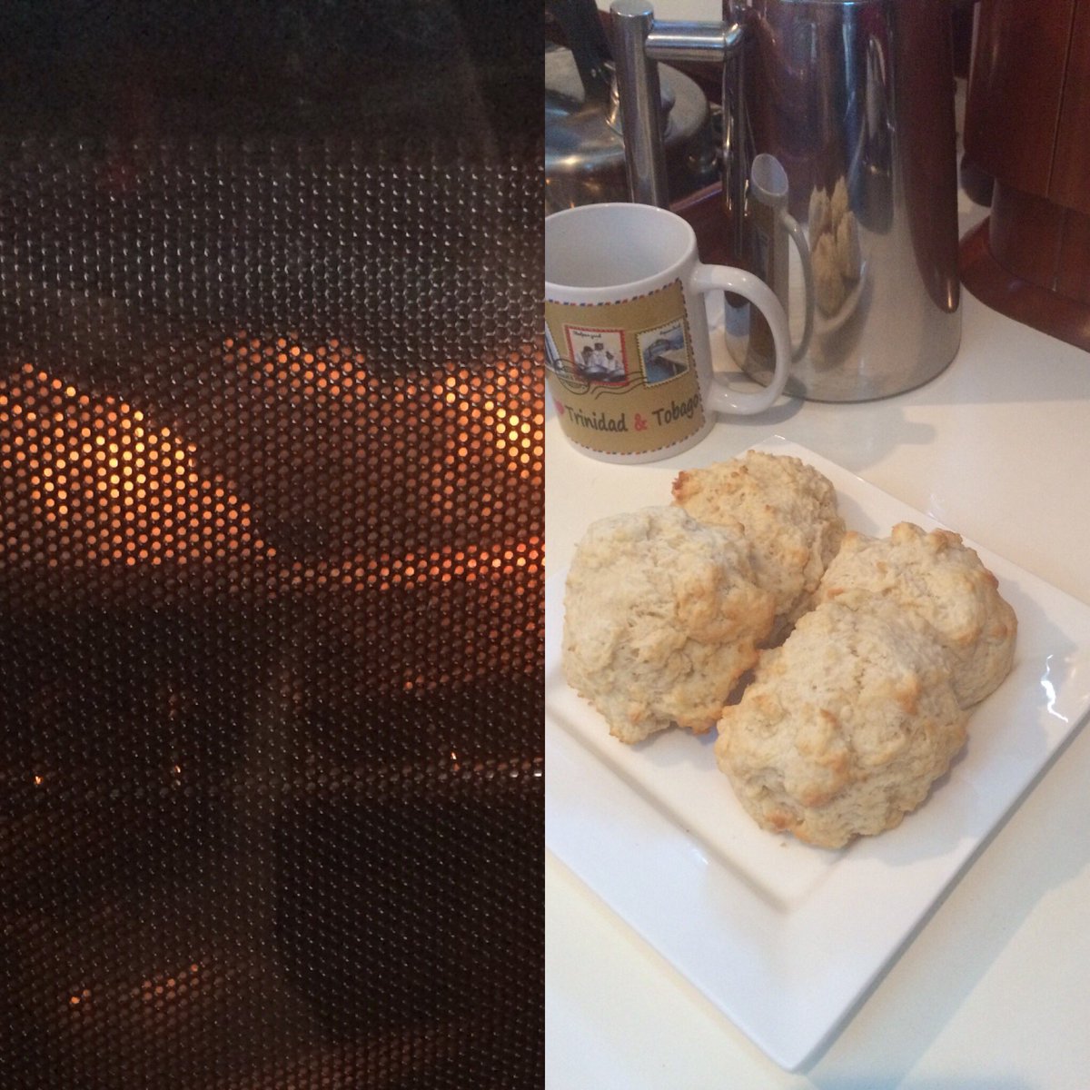 SailStarlight's tweet photo. Love comes straight out of Starlight's oven this morning with fresh biscuits. #yachtfood #charteryacht #yacht #caribbean #sailstarlight https://t.co/iiRO8NqgrH