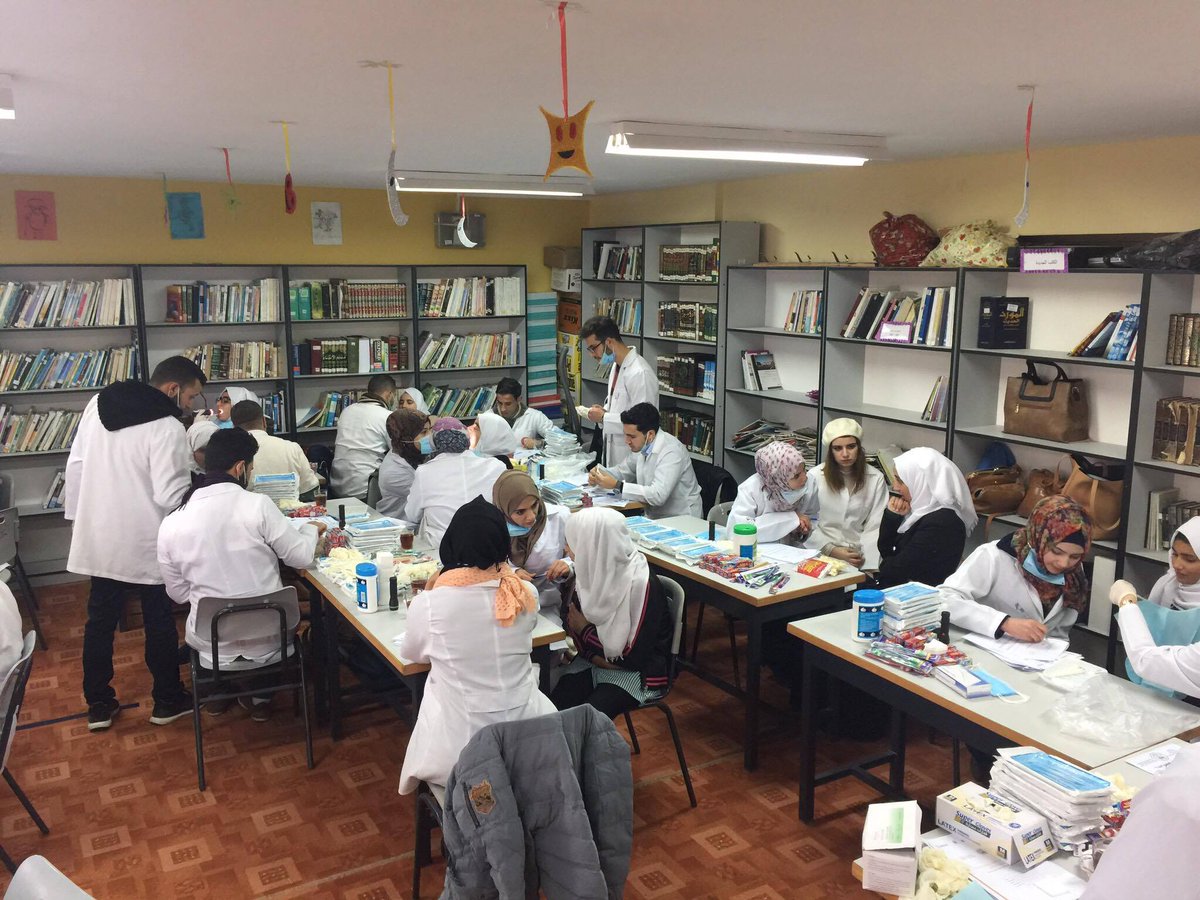 AMIDEAST_WBG's tweet photo. #SSP students have undergone health screening at their school in Hebron. Health is the real wealth! https://t.co/qXVqf7quF8