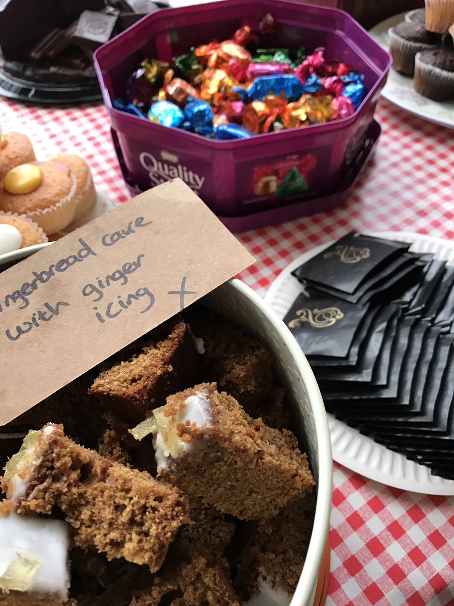 waparkrun's tweet photo. Our treat table is getting very festive! Thank you for contributing and to our home bakers @sarahleigh140 @DrDaveUK @parkrunUK @joininuk ❤️ https://t.co/oVQEDfuhIT