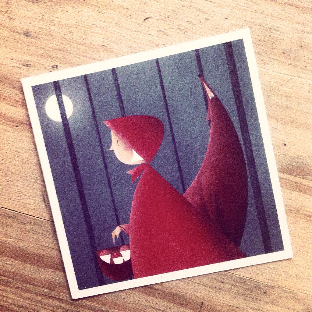EPRilustra's tweet photo. Primero de los #Cuentos #Geométricos: Caperucita Roja. Cómo no, para #Docealcuadrado;como siempre, en @_NO_IMPORTA_ https://t.co/EYTMnBjUcK