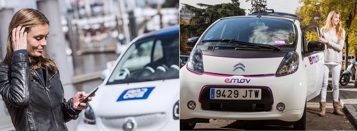 ¿Emov o Car2Go? Comparamos el car-sharing eléctrico de Madrid buff.ly/2hZ8fhh