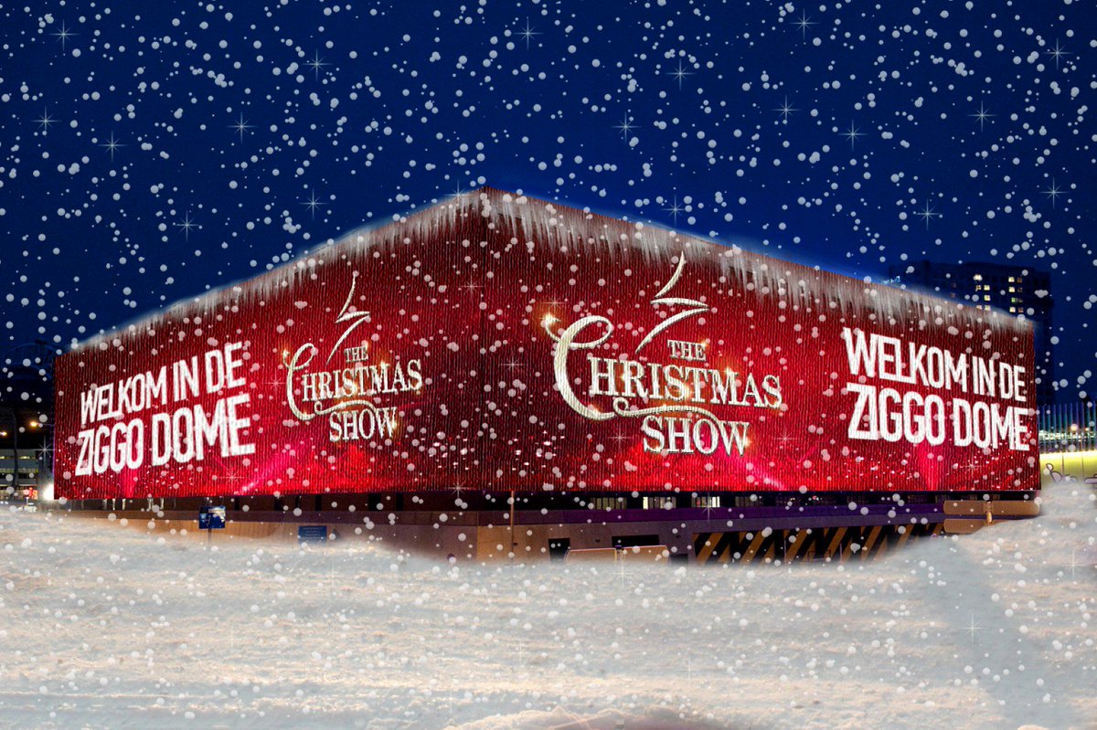Op 23, 24 &amp; 26 December is The Christmas Show in de Ziggo Dome. Kom je met de auto? Boek je parkeerticket hier > goo.gl/n5jQ2d