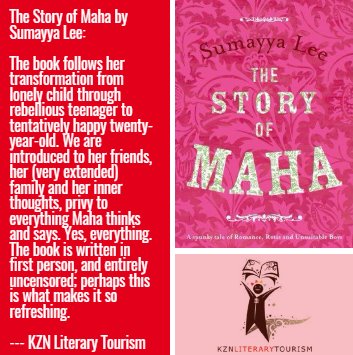 LiteraryTourism's tweet photo. A #bookreview we did of  Sumayya Lee's "The Story of Maha" 📕. Read the full version here: https://t.co/Hhj6RlXnGW @KwelaBooks https://t.co/9L2euQbACo
