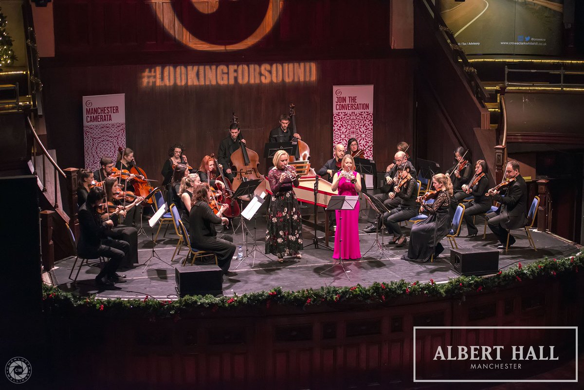 Trumpet sensation <a href="/tinetrumpet/">Tine Thing Helseth</a> performed a warming programme of Christmas classics alongside <a href="/MancCamerata/">Manchester Camerata</a> yesterday goo.gl/lbpYCn