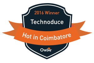 Technoduce's tweet photo. #Technoduce is an #Owler Hot In 2016 winner!
#HotonOwler #winner
Technoduce has been named a winner of Owler 2016 HOT in Coimbatore Award! https://t.co/vPk2DmZrog