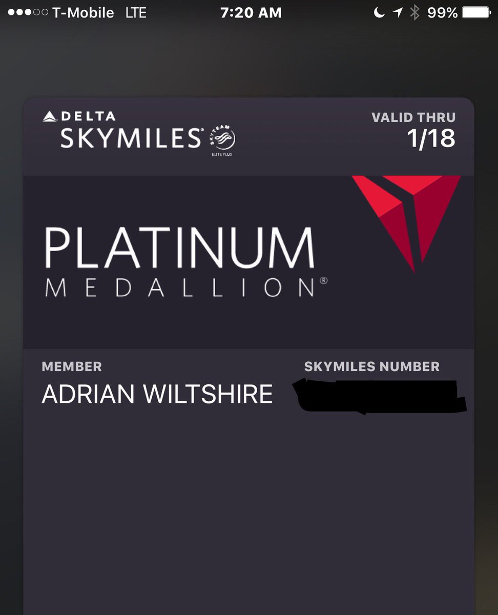 So excited to jump from gold to platinum  medallion on <a href="/Delta/">Delta</a> Before the year ended 😁😁